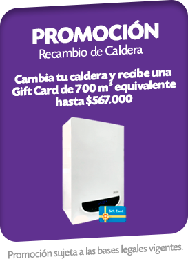 Renueva tu caldera y elige uno de estos regalos